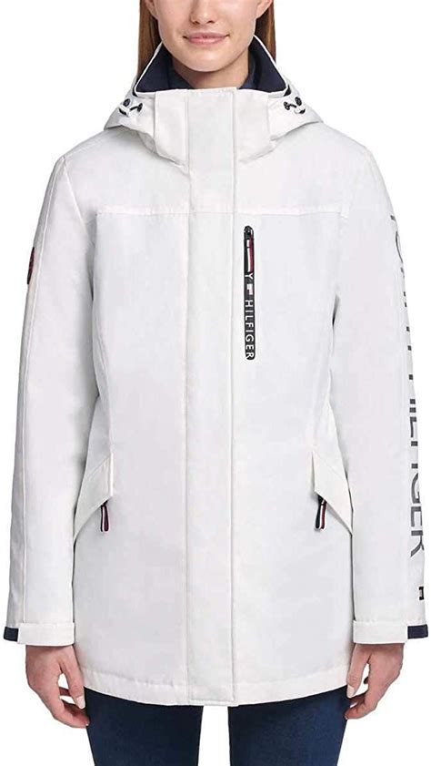 tommy hilfiger ladies winter coats.